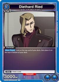 Diethard Ried - UEX03BT: CODE GEASS: Lelouch of the Rebellion Vol.2 - Union Arena card