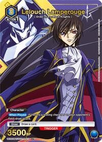 Lelouch Lamperouge (013) (R*) - UEX03BT: CODE GEASS: Lelouch of the Rebellion Vol.2 - Union Arena card