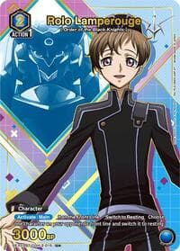 Rolo Lamperouge (015) (U*) - UEX03BT: CODE GEASS: Lelouch of the Rebellion Vol.2 - Union Arena card