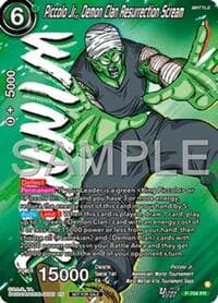 Piccolo Jr., Demon Clan Resurrection Scream (Ultra-Bout Series Tournament Pack Vol.13) (Winner) - Tournament Promotion Cards - Dragon Ball Super: Masters card