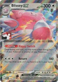 Blissey ex - Prize Pack Series Cards - Pokemon card