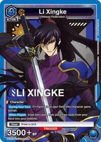 Li Xingke (024) - UEX03BT: CODE GEASS: Lelouch of the Rebellion Vol.2 - Union Arena card