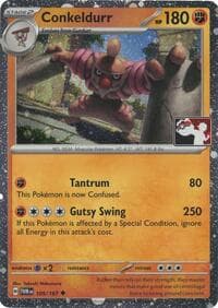 Conkeldurr - 105/167 (Cosmos Holo) - Prize Pack Series Cards - Pokemon card