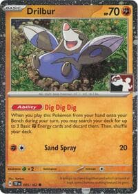 Drilbur - 085/162 (Cosmos Holo) - Prize Pack Series Cards - Pokemon card