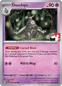 Dusclops - Prize Pack Series Cards - Pokemon card