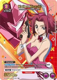 Kallen Kozuki (R*) - UEX03BT: CODE GEASS: Lelouch of the Rebellion Vol.2 - Union Arena card