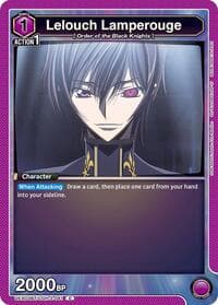 Lelouch Lamperouge (041) - UEX03BT: CODE GEASS: Lelouch of the Rebellion Vol.2 - Union Arena card