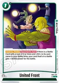 United Front - Wish For Shenron - Dragon Ball Super: Fusion World card