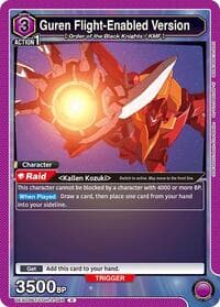 Guren Flight-Enabled Version - UEX03BT: CODE GEASS: Lelouch of the Rebellion Vol.2 - Union Arena card