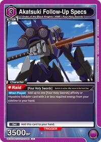 Akatsuki Follow-Up Specs - UEX03BT: CODE GEASS: Lelouch of the Rebellion Vol.2 - Union Arena card