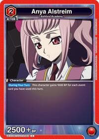 Anya Alstreim (062) - UEX03BT: CODE GEASS: Lelouch of the Rebellion Vol.2 - Union Arena card