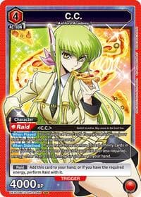 C.C. (066) - UEX03BT: CODE GEASS: Lelouch of the Rebellion Vol.2 - Union Arena card