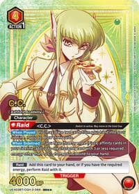C.C. (066) (SR**) - UEX03BT: CODE GEASS: Lelouch of the Rebellion Vol.2 - Union Arena card
