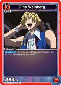 Gino Weinberg (067) - UEX03BT: CODE GEASS: Lelouch of the Rebellion Vol.2 - Union Arena card