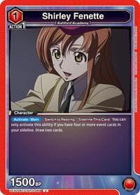 Shirley Fenette - UEX03BT: CODE GEASS: Lelouch of the Rebellion Vol.2 - Union Arena card