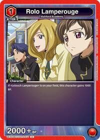 Rolo Lamperouge (071) - UEX03BT: CODE GEASS: Lelouch of the Rebellion Vol.2 - Union Arena card