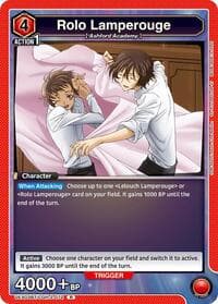 Rolo Lamperouge (072) - UEX03BT: CODE GEASS: Lelouch of the Rebellion Vol.2 - Union Arena card