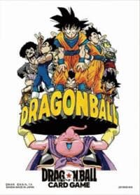 Dragon Ball Super Fusion World Card Game Official Sleeves: Illustrations - Son Goku & Majin Buu (64-Pack) - Bandai Card Sleeves - Card Sleeves card
