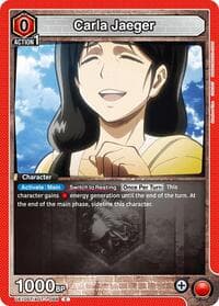 Carla Jaeger - UE10ST: Attack on Titan Starter Deck - Union Arena card