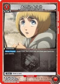 Armin Arlelt (075) - UE10ST: Attack on Titan Starter Deck - Union Arena card
