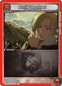Annie Leonhart - UE10ST: Attack on Titan Starter Deck - Union Arena card