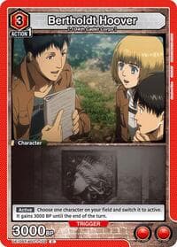 Bertholdt Hoover - UE10ST: Attack on Titan Starter Deck - Union Arena card