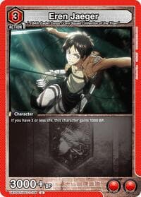 Eren Jaeger (106) - UE10ST: Attack on Titan Starter Deck - Union Arena card