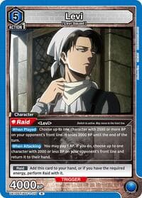 Levi - UE10ST: Attack on Titan Starter Deck - Union Arena card