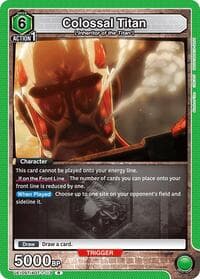 Colossal Titan - UE10ST: Attack on Titan Starter Deck - Union Arena card
