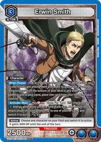 Erwin Smith (002) - UE10BT: Attack on Titan - Union Arena card