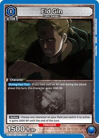 Eld Gin - UE10BT: Attack on Titan - Union Arena card