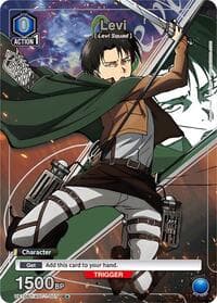 Levi (007) (C*) - UE10BT: Attack on Titan - Union Arena card