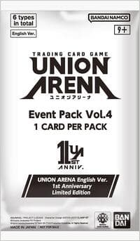 Union Arena Event Pack Vol. 4 - Union Arena Promotion Cards - Union Arena card