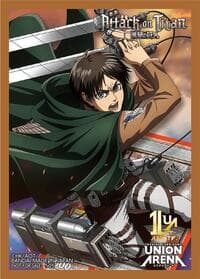 Union Arena Rare Battle AP Card Sleeves - Attack on Titan (3-Pack) - Bandai Card Sleeves - Card Sleeves card