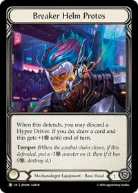 Breaker Helm Protos - JDG046 - Flesh and Blood: Promo Cards - Flesh and Blood TCG card