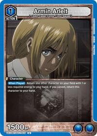 Armin Arlelt (015) - UE10BT: Attack on Titan - Union Arena card