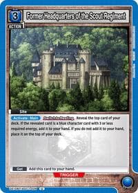 Former Headquarters of the Scout Regiment - UE10BT: Attack on Titan - Union Arena card