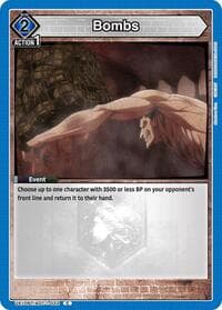 Bombs - UE10BT: Attack on Titan - Union Arena card