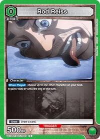 Rod Reiss - UE10BT: Attack on Titan - Union Arena card