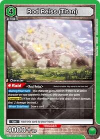 Rod Reiss (Titan) - UE10BT: Attack on Titan - Union Arena card