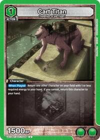 Cart Titan - UE10BT: Attack on Titan - Union Arena card