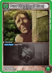 Pure Titan (Small Titan) - UE10BT: Attack on Titan - Union Arena card