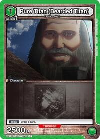 Pure Titan (Bearded Titan) - UE10BT: Attack on Titan - Union Arena card