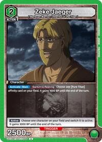 Zeke Jaeger (046) - UE10BT: Attack on Titan - Union Arena card