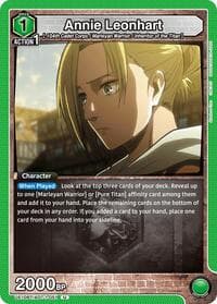 Annie Leonhart (051) - UE10BT: Attack on Titan - Union Arena card