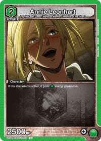 Annie Leonhart (052) - UE10BT: Attack on Titan - Union Arena card