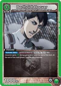 Bertholdt Hoover (054) - UE10BT: Attack on Titan - Union Arena card