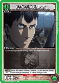 Bertholdt Hoover (056) - UE10BT: Attack on Titan - Union Arena card