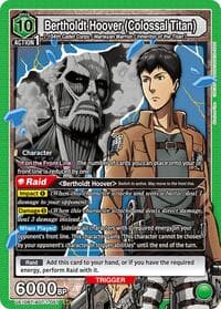 Bertholdt Hoover (Colossal Titan) - UE10BT: Attack on Titan - Union Arena card