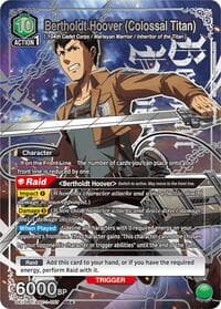 Bertholdt Hoover (Colossal Titan) (SR*) - UE10BT: Attack on Titan - Union Arena card